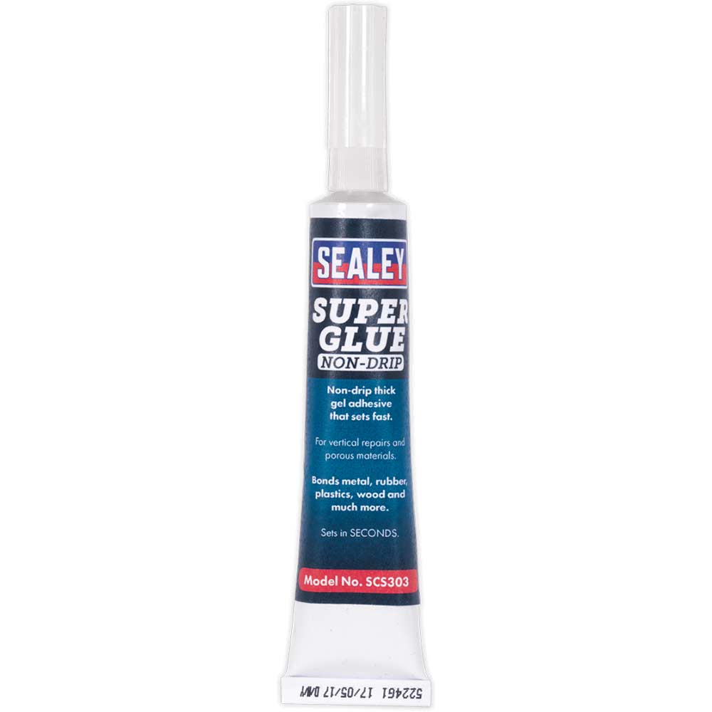 Photos - Sealant / Adhesive Sealey Non Drip Super Glue Gel 20ml Pack of 1 SCS303S 