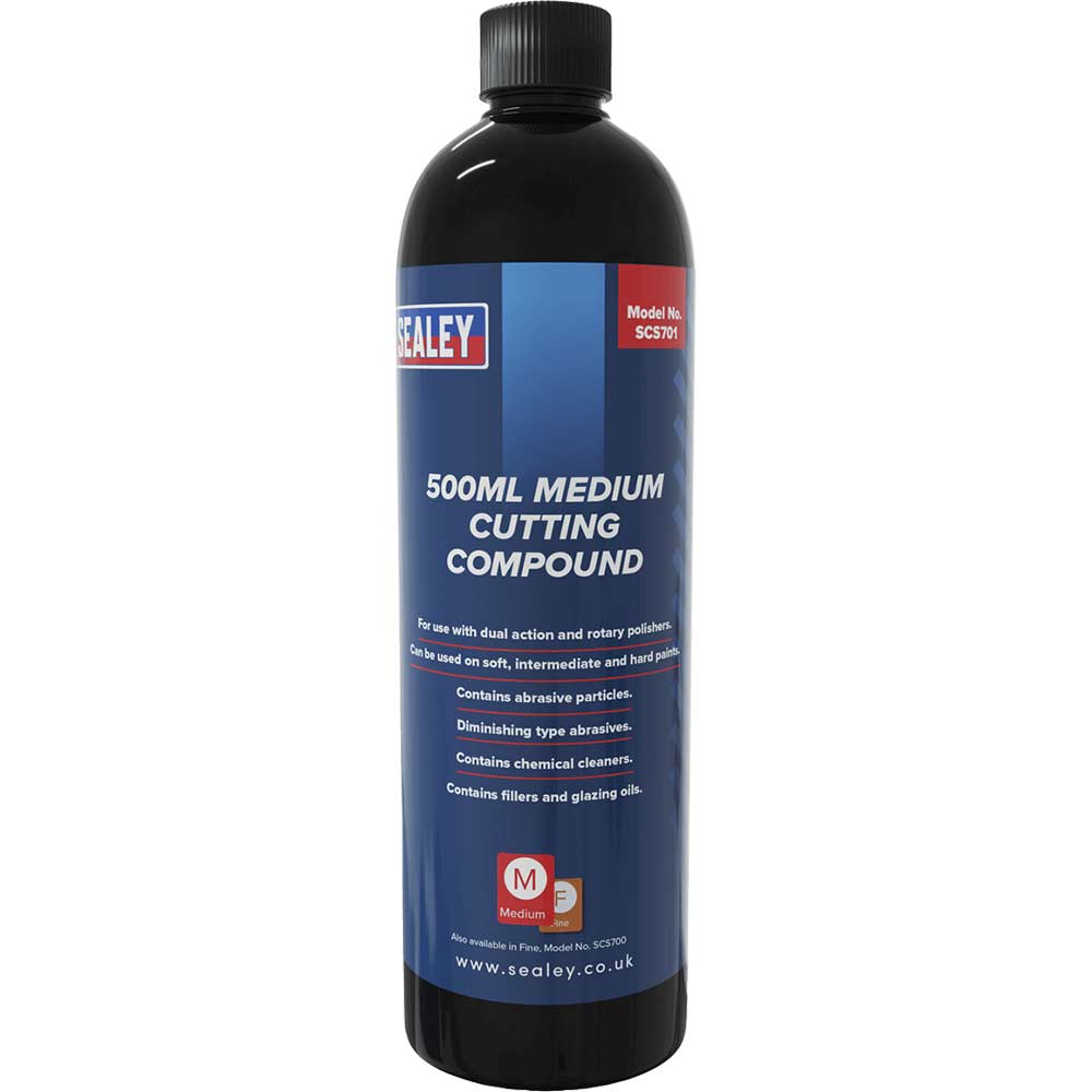 Sealey SCS701 Cutting Compound Medium 500ml