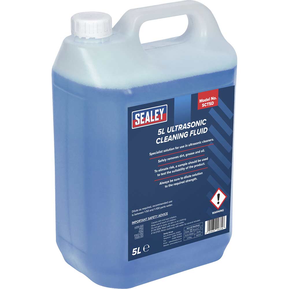 Sealey Ultrasonic Cleaning Fluid 5l