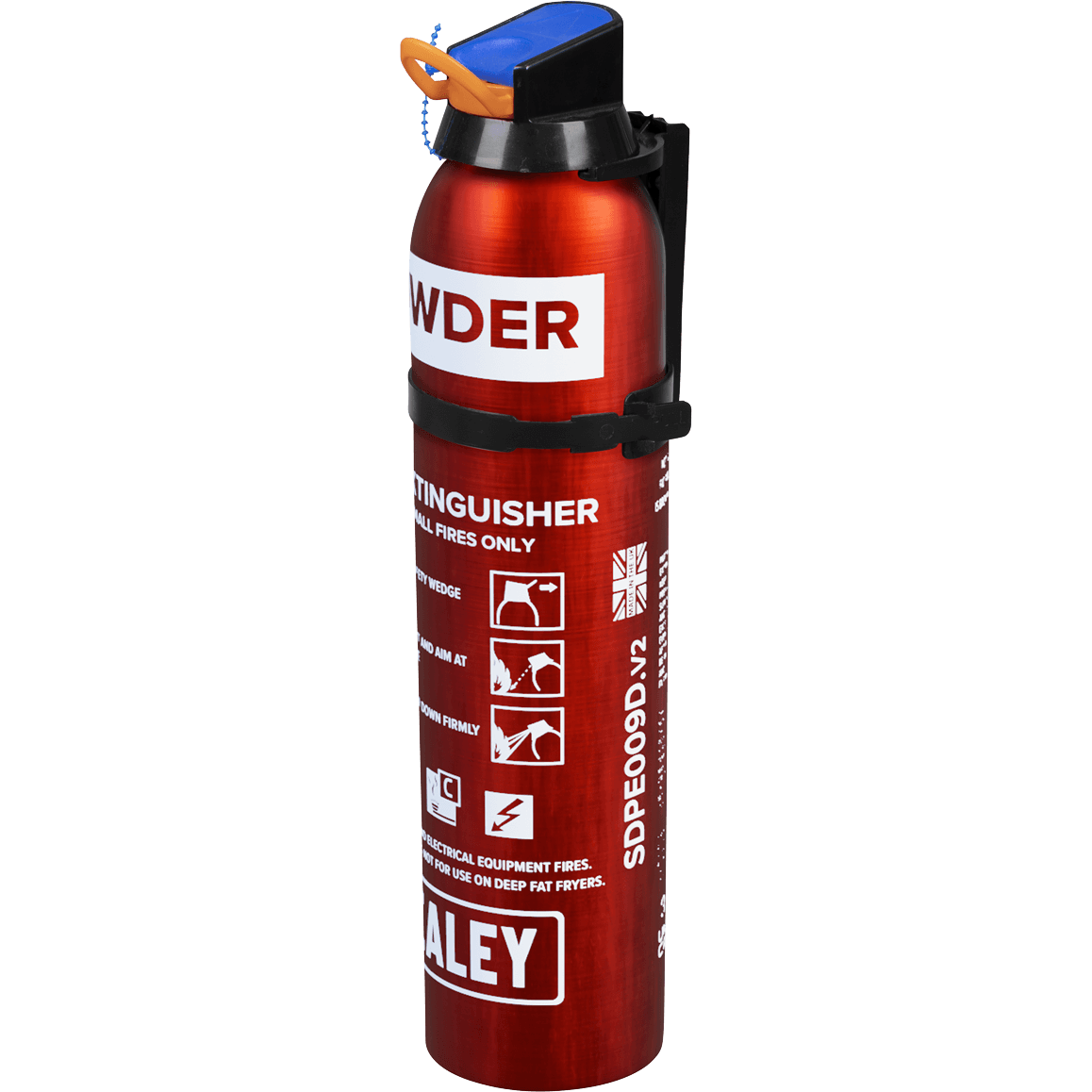 Photos - Fire Extinguisher Sealey Disposable Dry Power  950g SDPE009D 