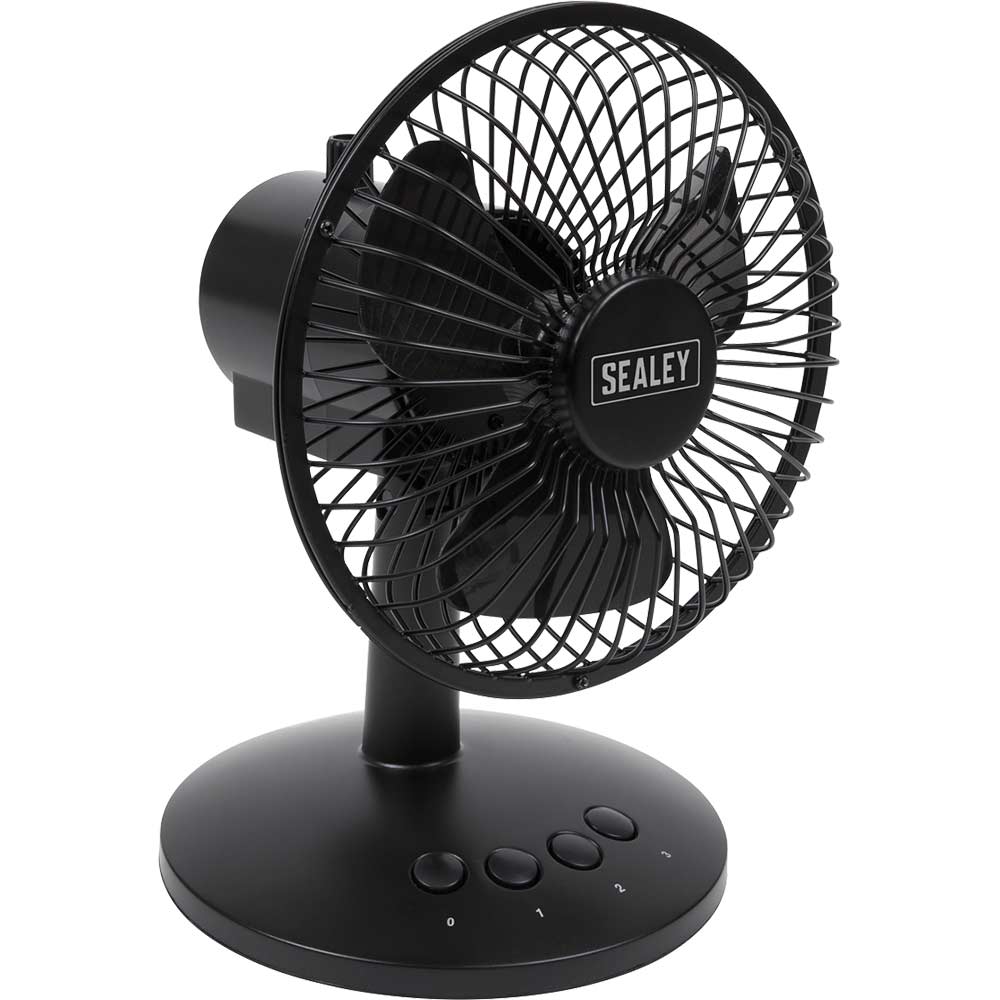 Sealey SFF6USB USB Desk Fan 6" in UK Specification
