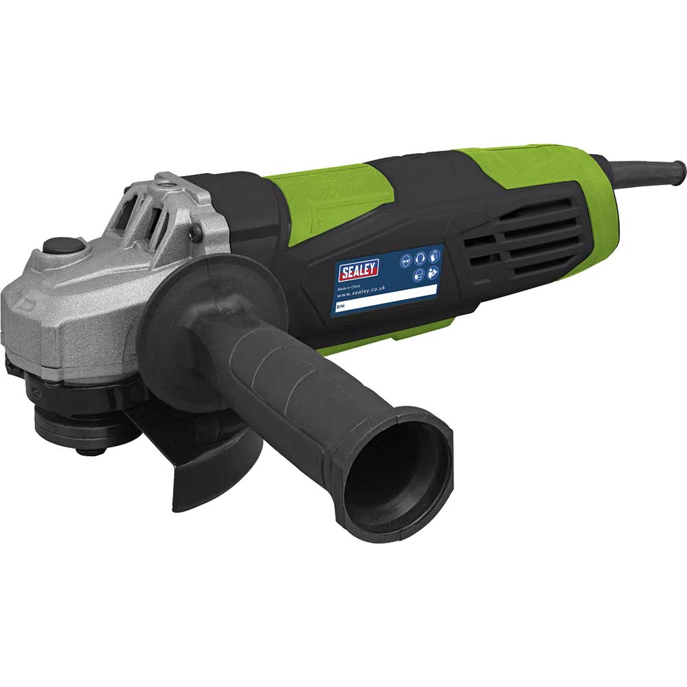 Sealey SG115EHV Paddle Switch Angle Grinder 115mm 240v