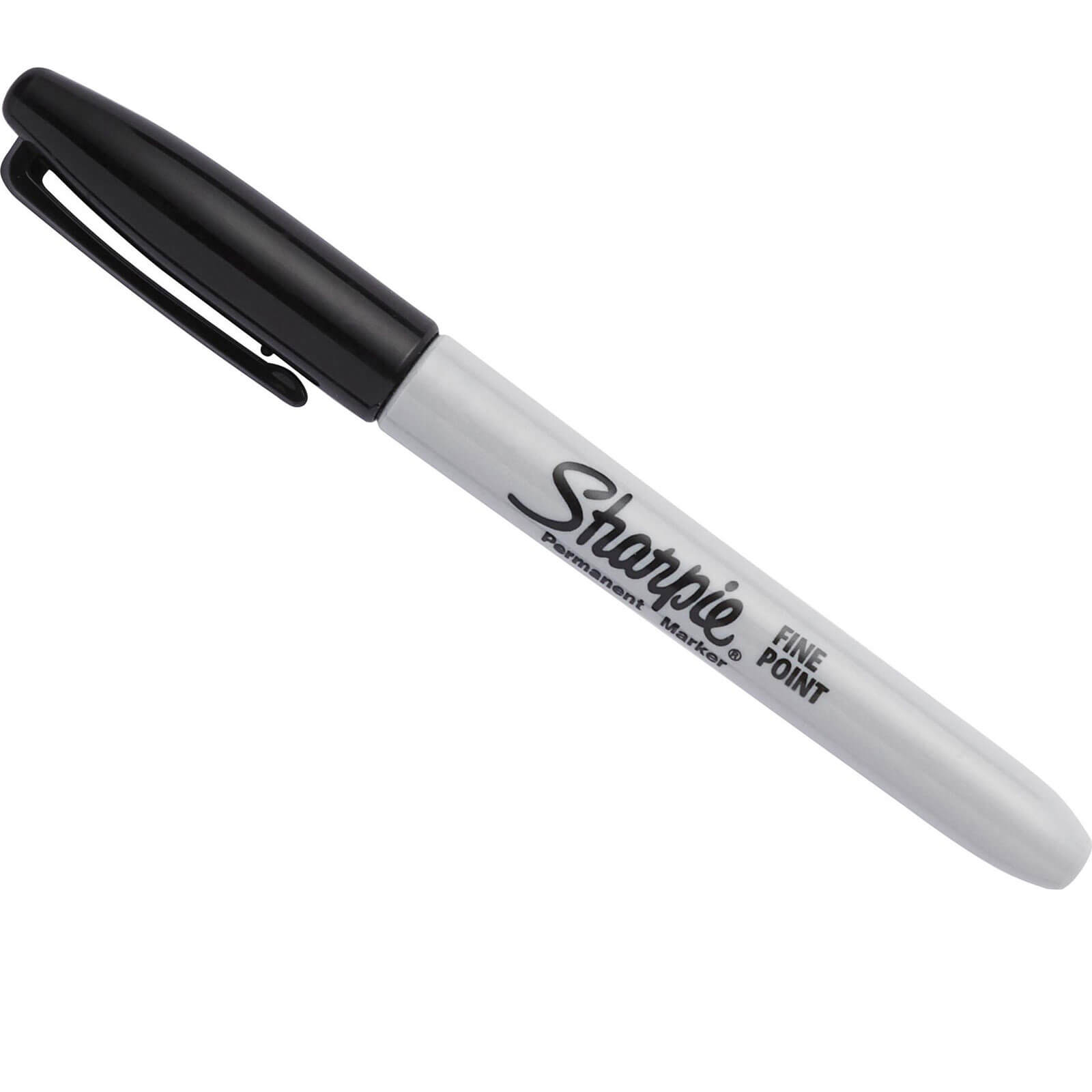 Image of Sharpie Fine Tip Permanent Marker Pen Black Pack of 1