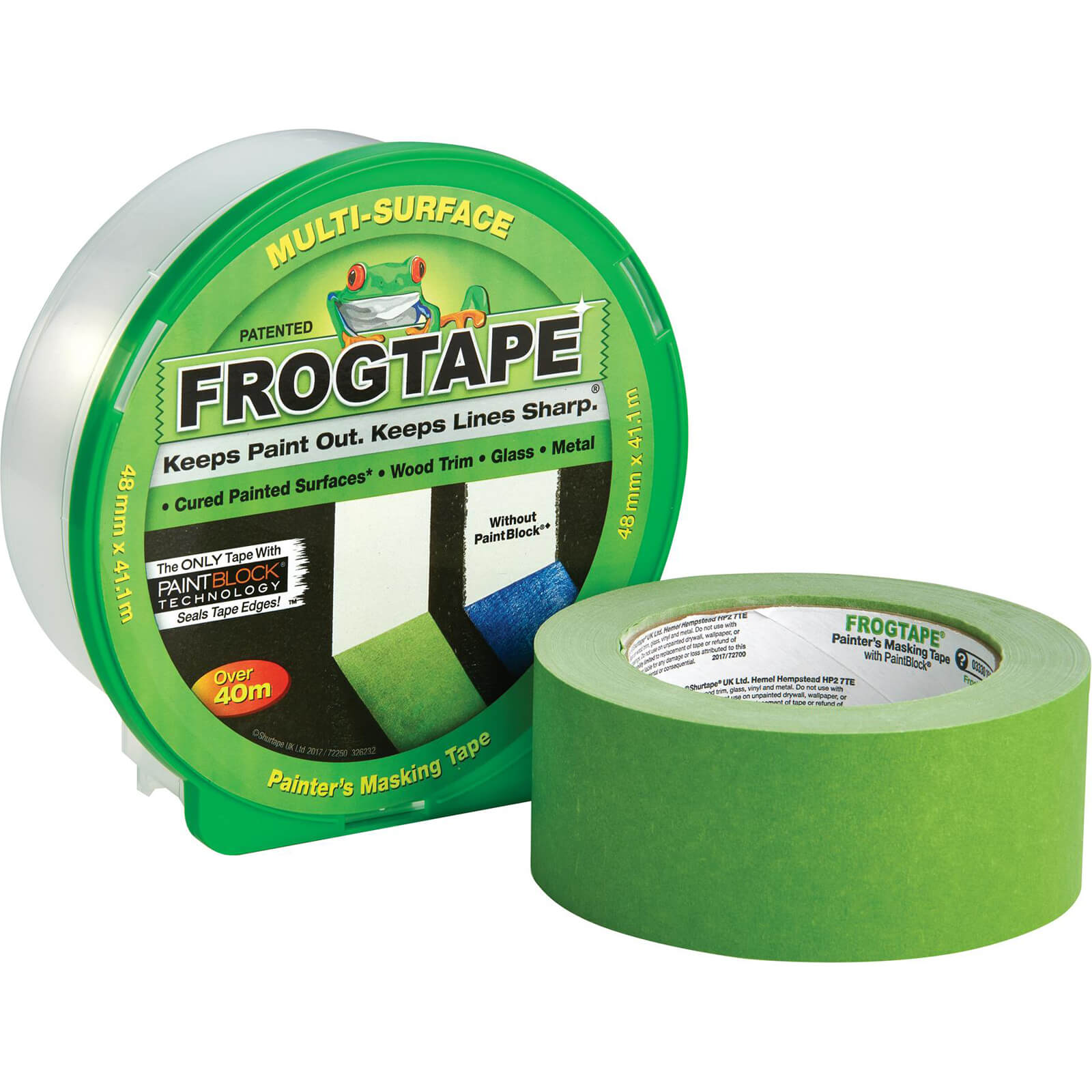Image of Shur Frog Tape Multi Surface Painters Masking Tape 48mm 41.1m