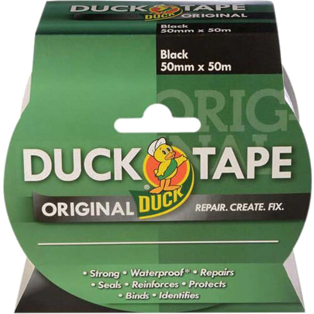 Photos - Tape Shure Shur Original Duck  Black 50mm 50m 211116 