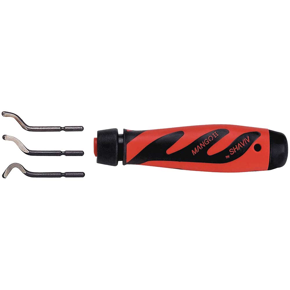 Image of Shaviv Mango IIE +3 Deburring Tool Blade and Handle Set