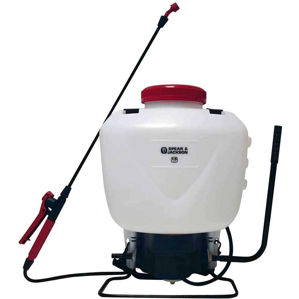 Spear and Jackson Backpack Pressure Sprayer 15l