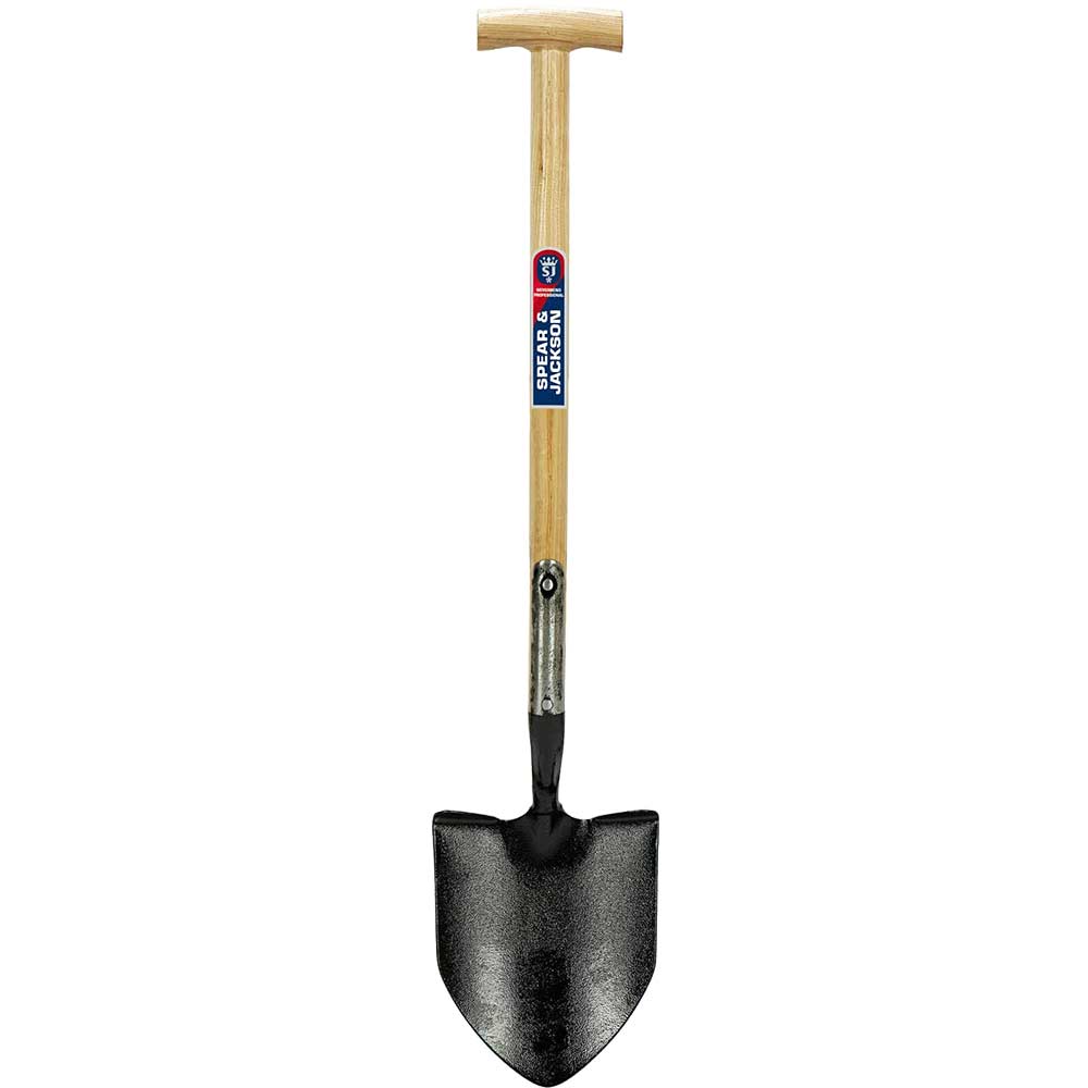 Image of Spear and Jackson Neverbend Strapped General Service Treaded Contractors Shovel