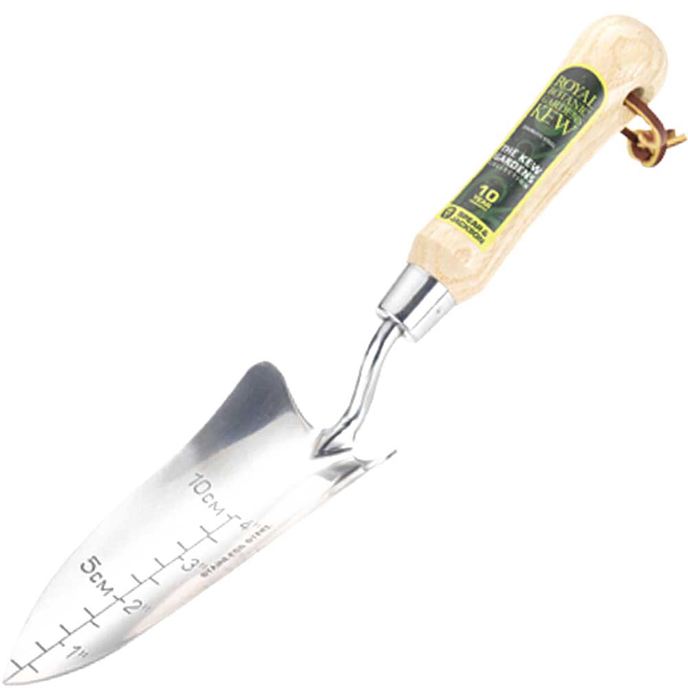 Image of Kew Gardens Stainless Steel Transplanting Trowel