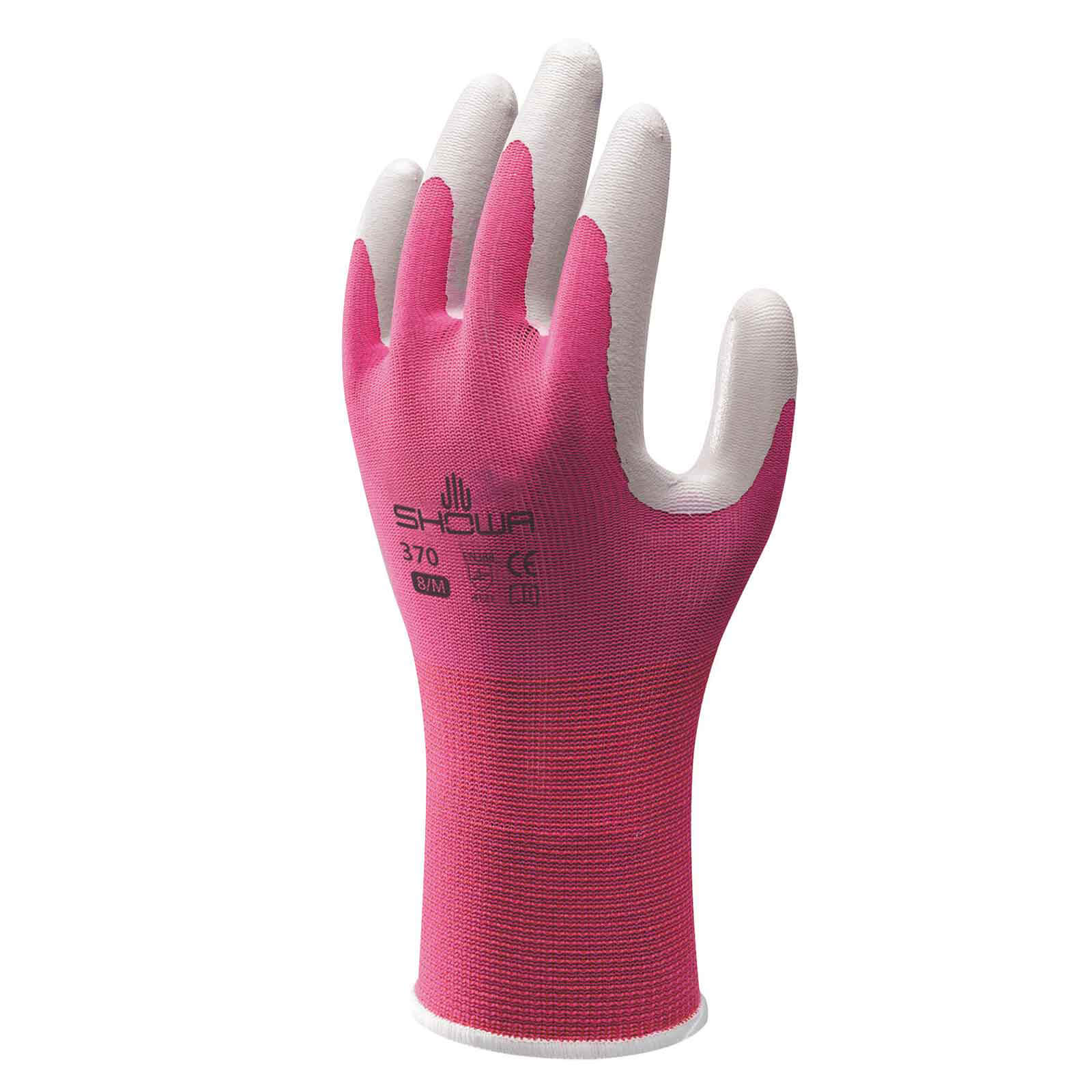 Image of Kew Gardens Multi Purpose Nitrile Coated Gardening Gloves Pink M