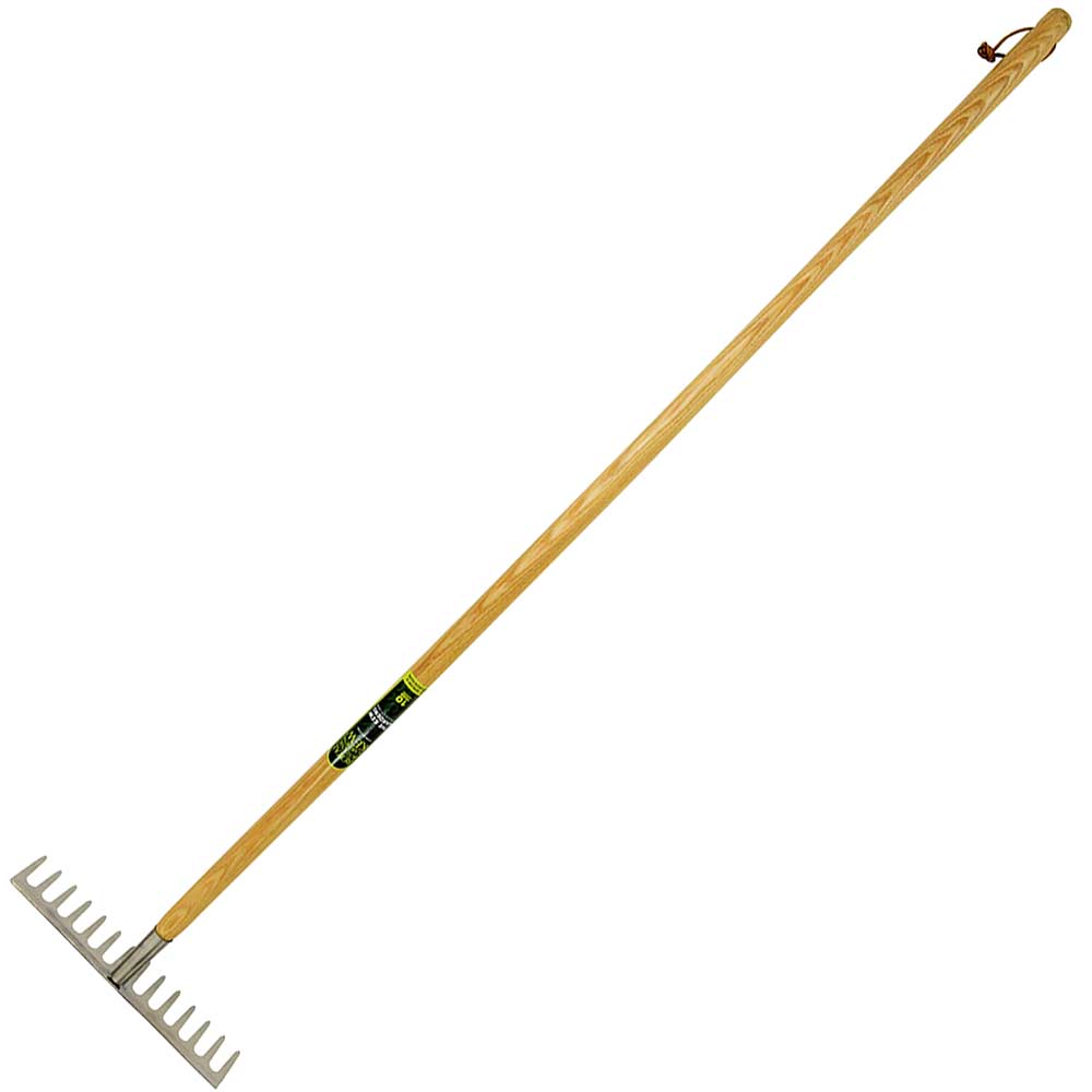 Kew Gardens Stainless Steel Soil Rake 1.5m