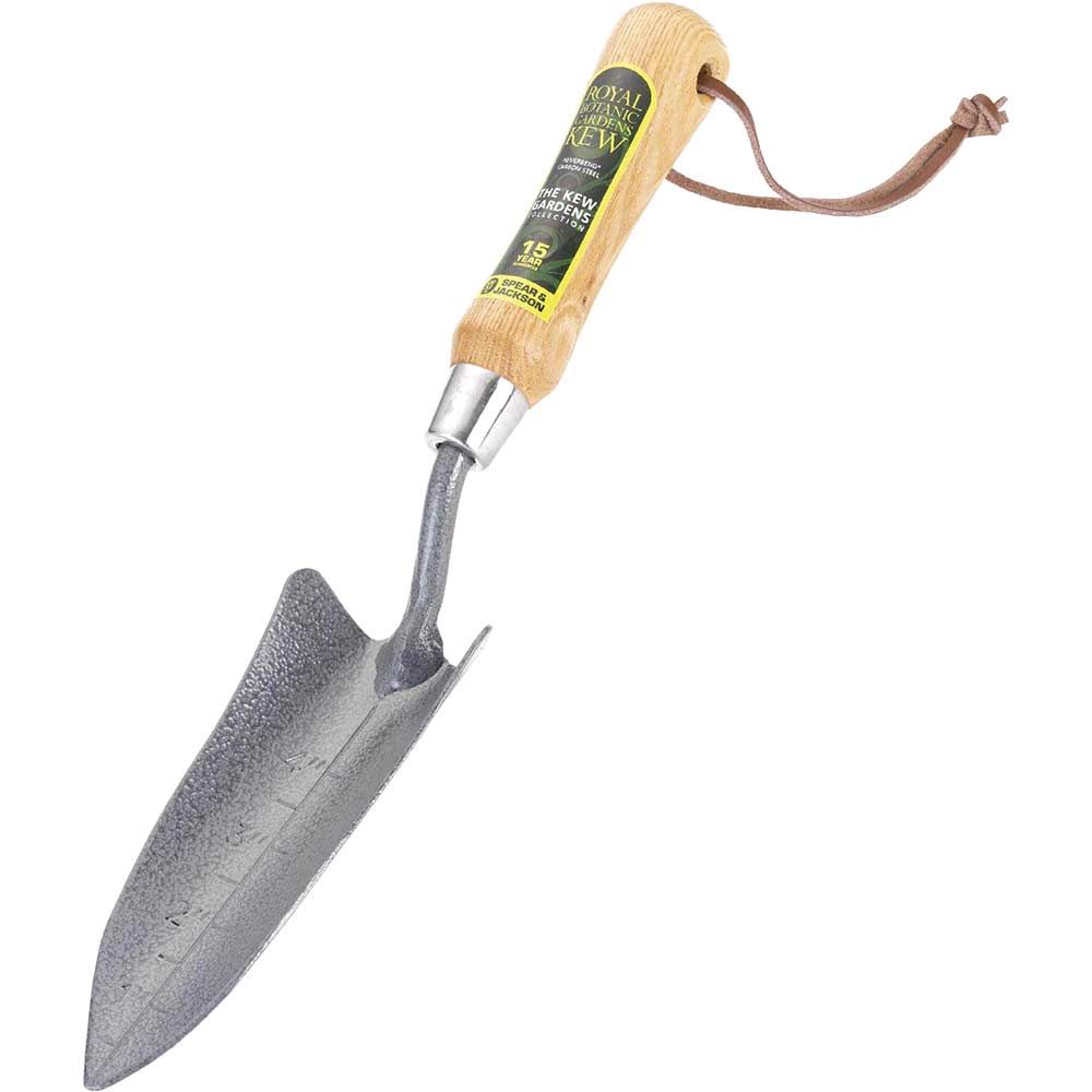 Image of Kew Gardens Carbon Steel Transplanting Trowel