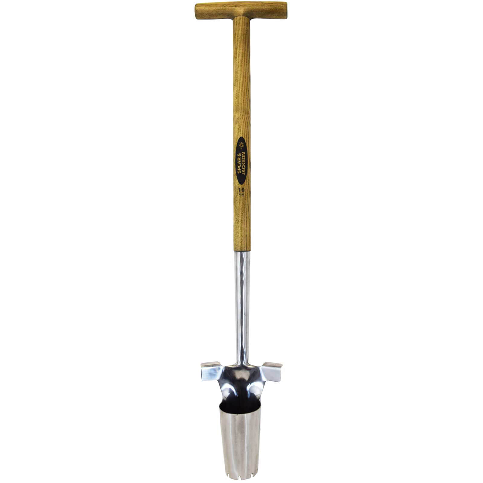 Image of Spear and Jackson Traditional Stainless Steel Long Handle Bulb Planter