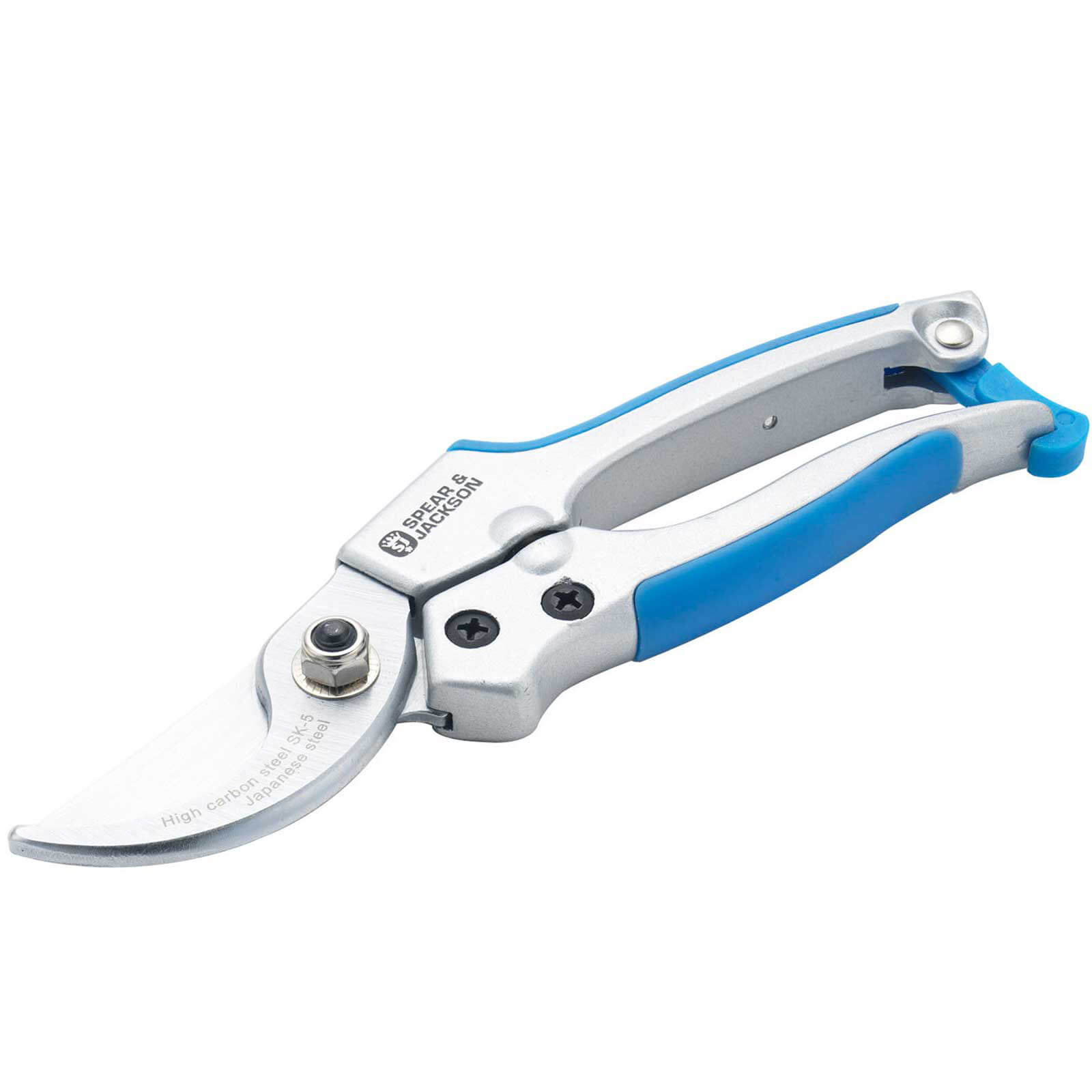 Image of Spear and Jackson Colours Bypass Secateurs Blue