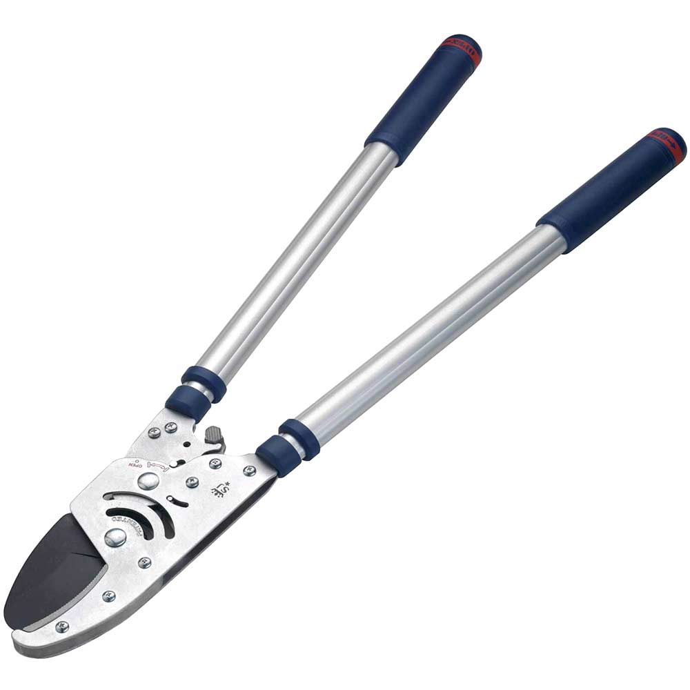 Image of Spear and Jackson Razorsharp Advance Heavy Duty Telescopic Ratchet Anvil Loppers