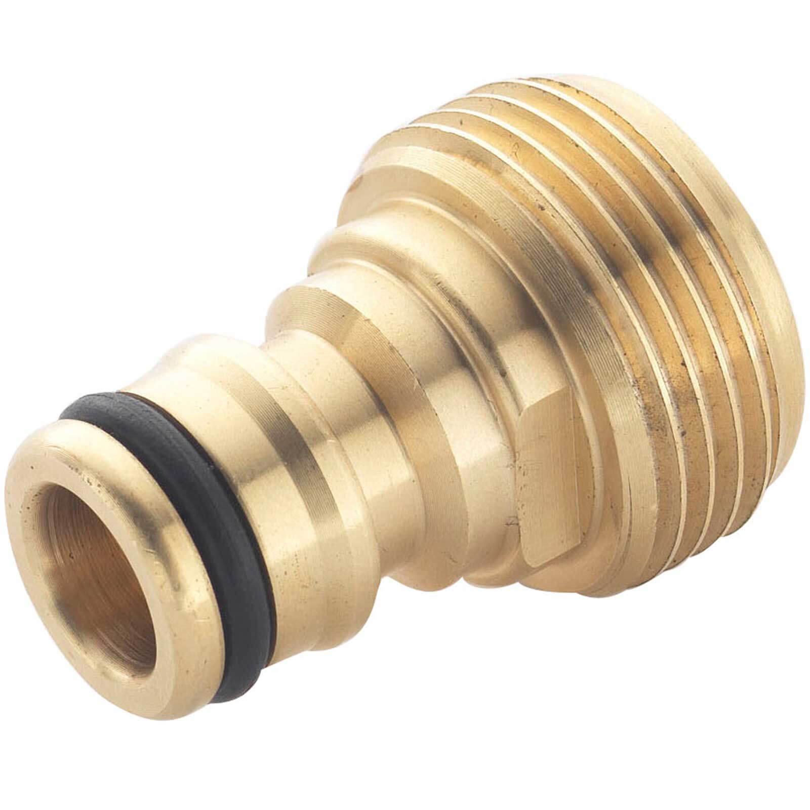 Image of Spear and Jackson Brass Threaded Male Tap Connector 3/4" / 19mm Pack of 1