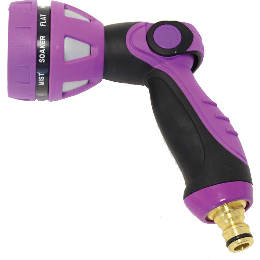 Image of Kew Gardens Hose Pipe Spray Gun Purple