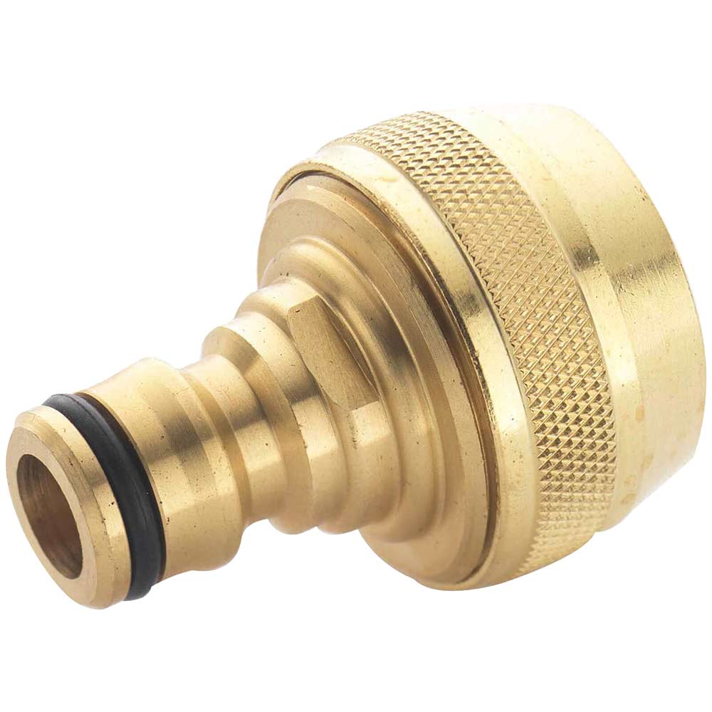 Image of Spear and Jackson Brass Male Hose Connector 3/4" / 19mm Pack of 1