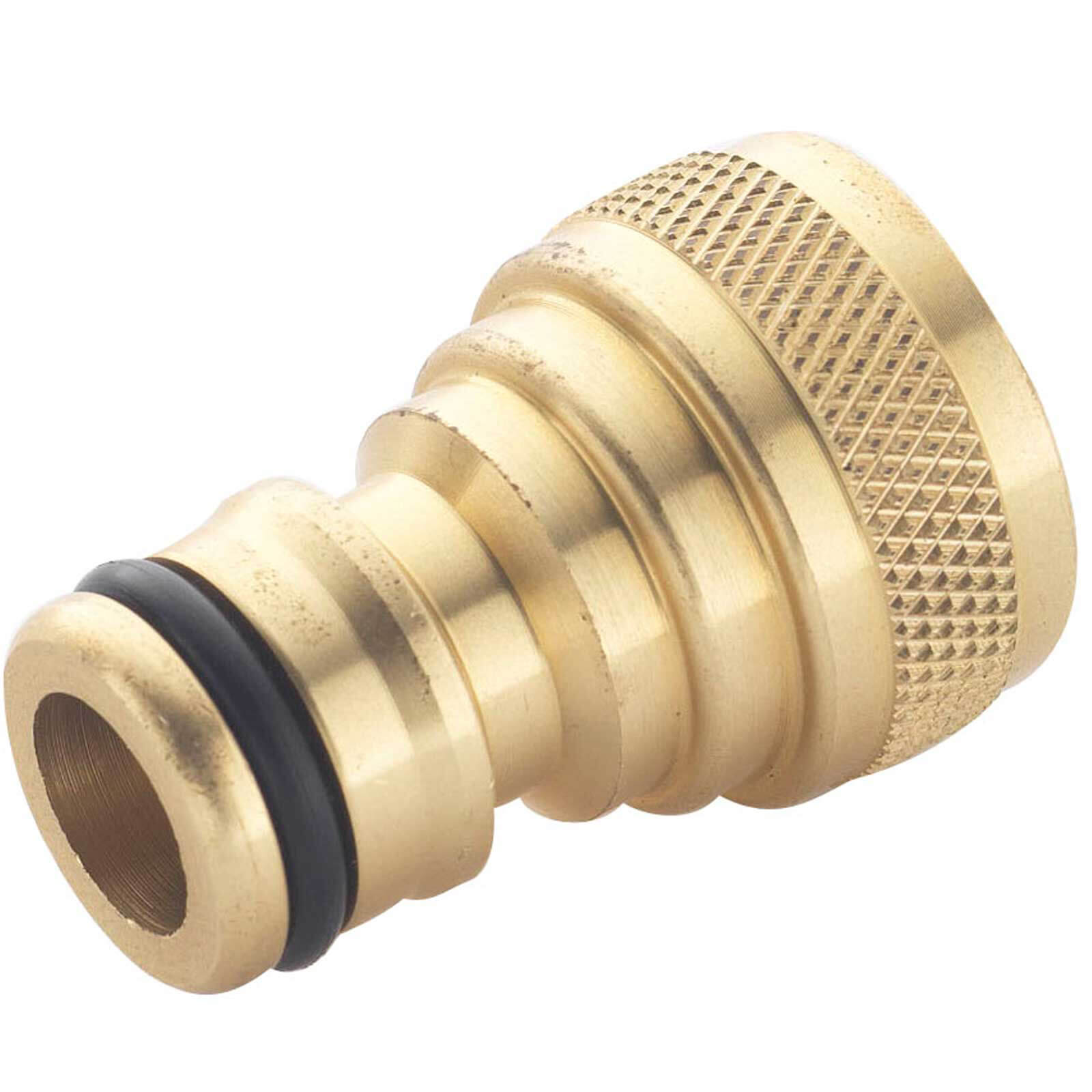 Image of Spear and Jackson Brass Threaded Female Tap Connector 1/2" / 12.5mm Pack of 1