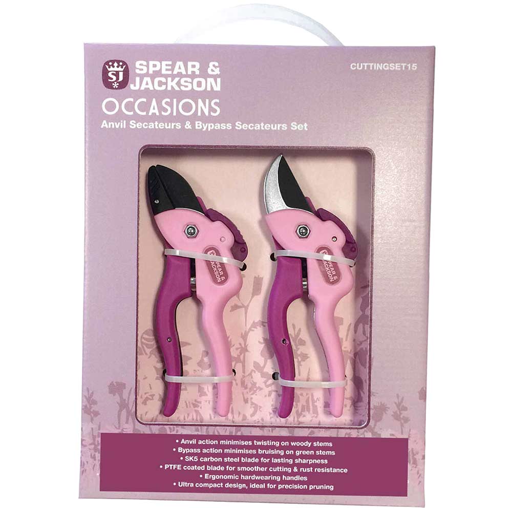 Image of Spear and Jackson Occasions Ultra Compact Secateurs Set