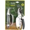 Kew Gardens Anvil Secateurs and Sharpener Set  Kew Gardens Anvil Secateurs and Sharpener Set