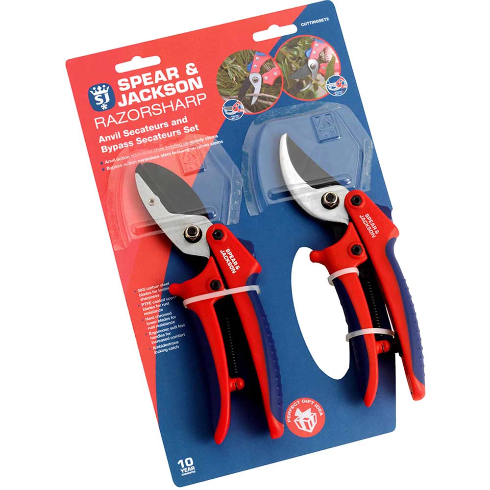 Spear and Jackson Razorsharp Advantage Secateurs Set