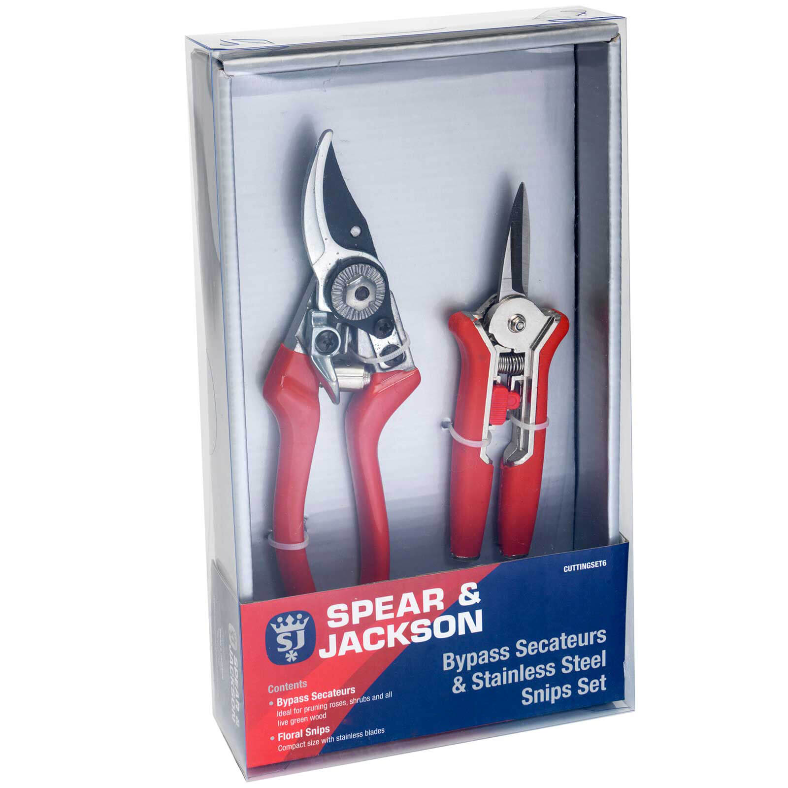 Image of Spear and Jackson Bypass Secateurs and Mini Snips Set
