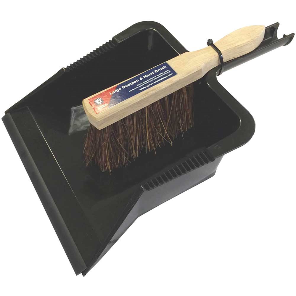 Large Garden Dustpan And Brush Fasci Garden