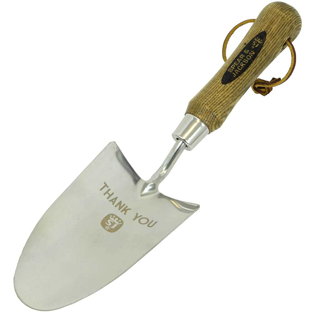 Photos - Pitchfork Spear & Jackson Spear and Jackson Occasions Thank You Etched Garden Trowel OCCTY 