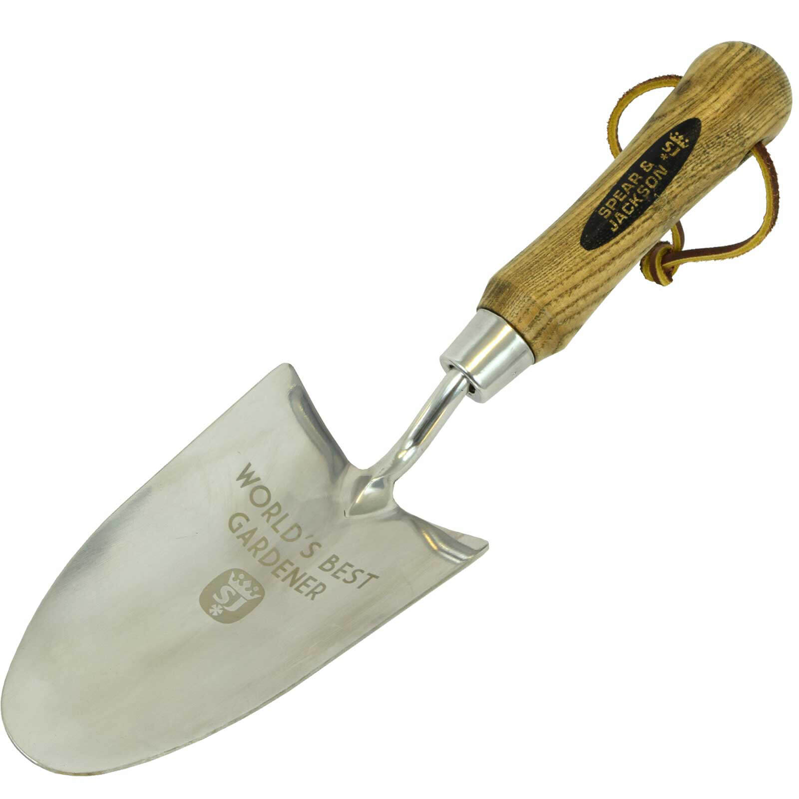 Image of Spear and Jackson Occasions World's Best Gardener Etched Garden Trowel