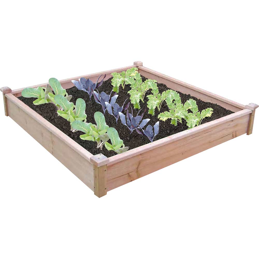 Spear and Jackson Raised Bed Kit 1250mm 1250mm 180mm