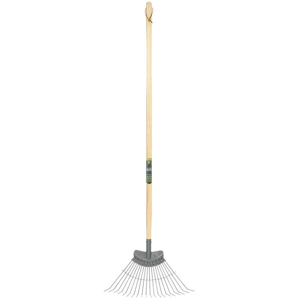 Kew Gardens Carbon Steel Heavy Duty Lawn Rake 1.3m