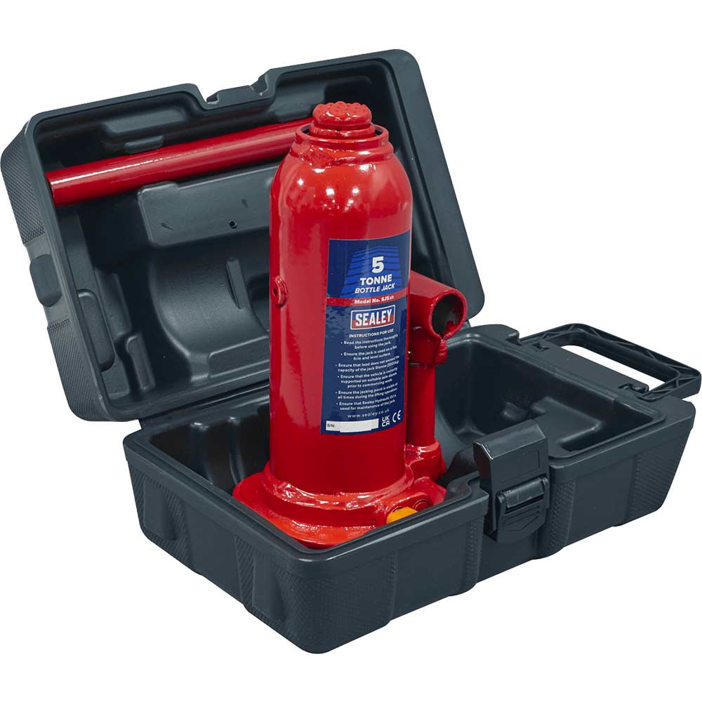 Sealey Yankee Bottle Jack and Carry Case 5 Tonne