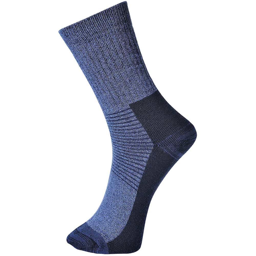 Portwest Thermal Socks Blue 6 - 9 Pack of 1