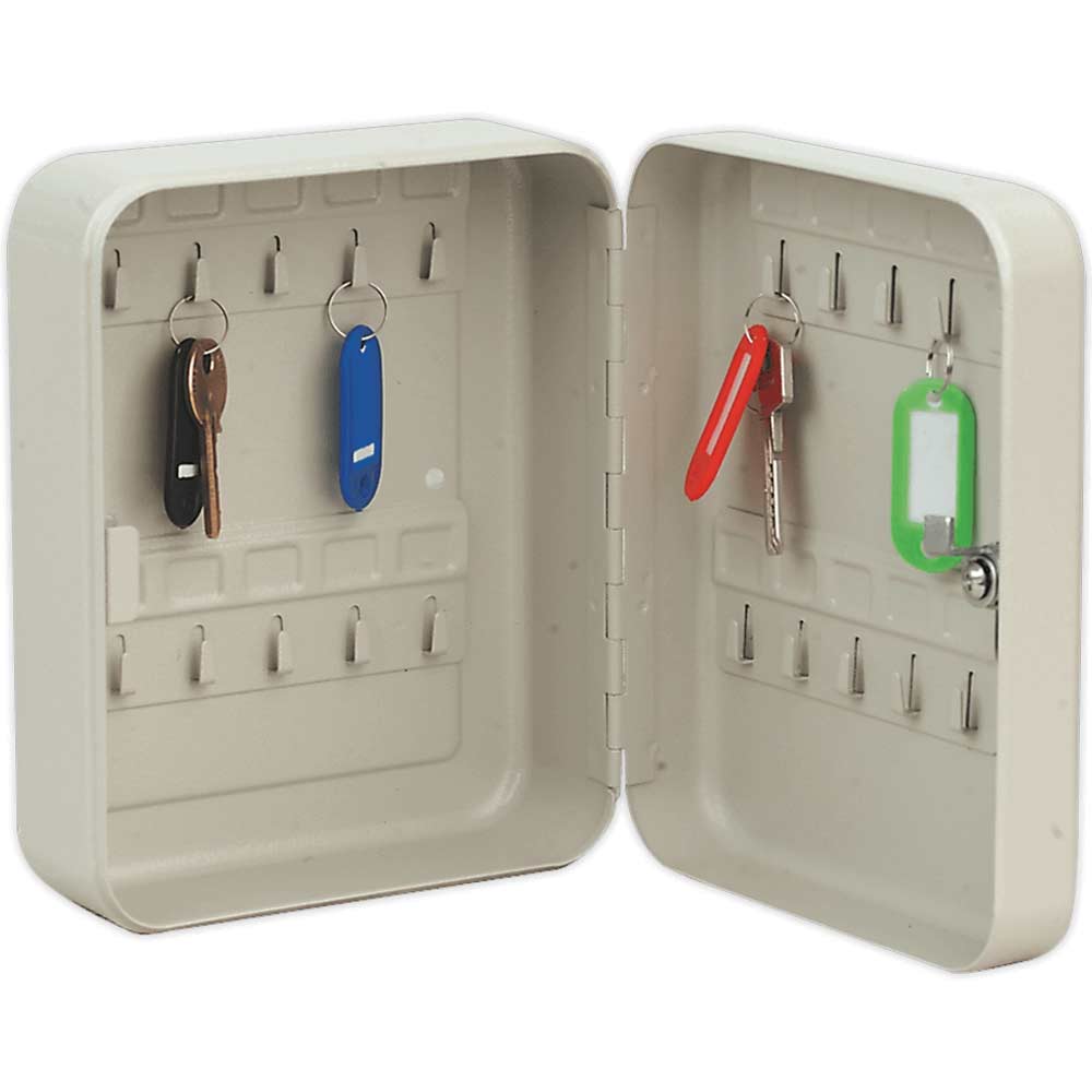 Sealey SKC20 Key Cabinet 20 Key Capacity