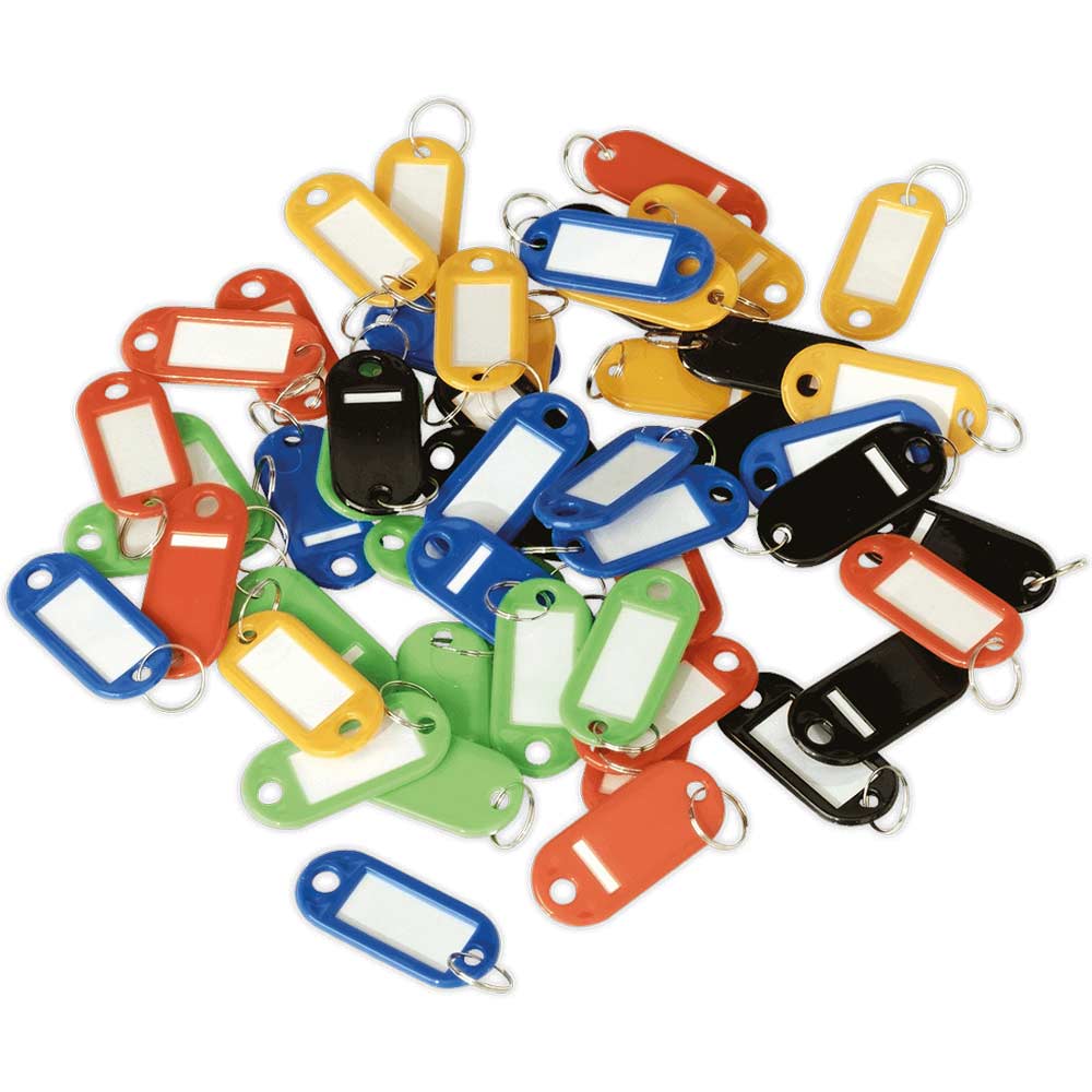 Sealey 50 Piece Key Tag Assortment