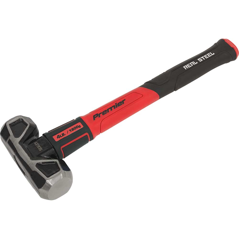 Sealey Graphite Core Fibreglass Shaft Sledge Hammer 1.8kg