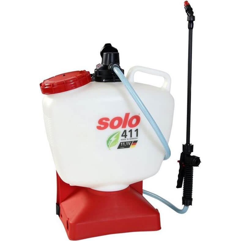 Image of Solo 411 Rechargeable Backpack Chemical and Water Pressure Sprayer 12l