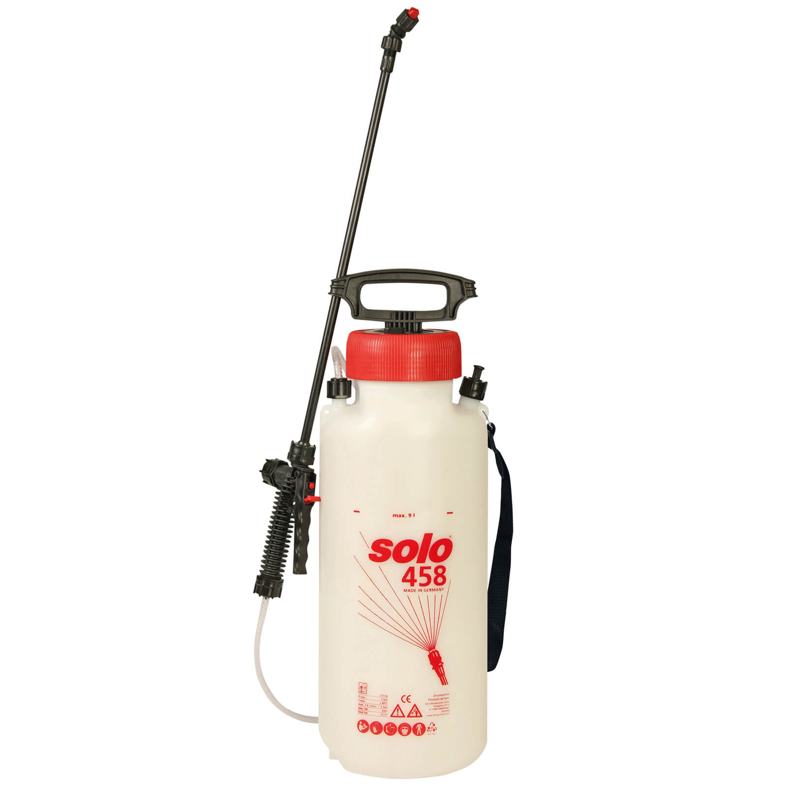 Solo 458 Chemical and Water Pressure Sprayer 9L 9l