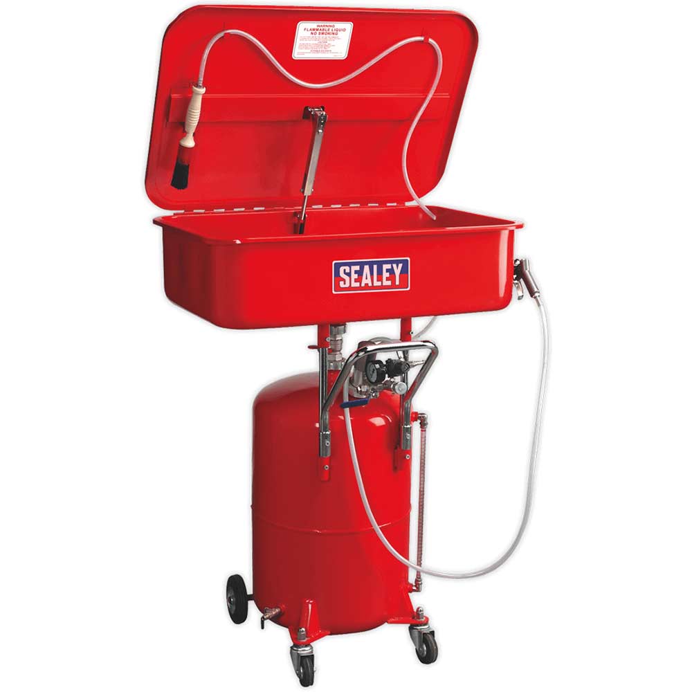 Sealey SM224 Mobile Parts Cleaning Tank Air Operated