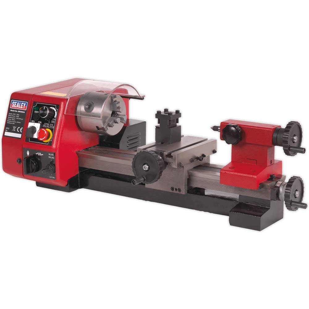 Sealey SM2503A Mini Metalworking Lathe