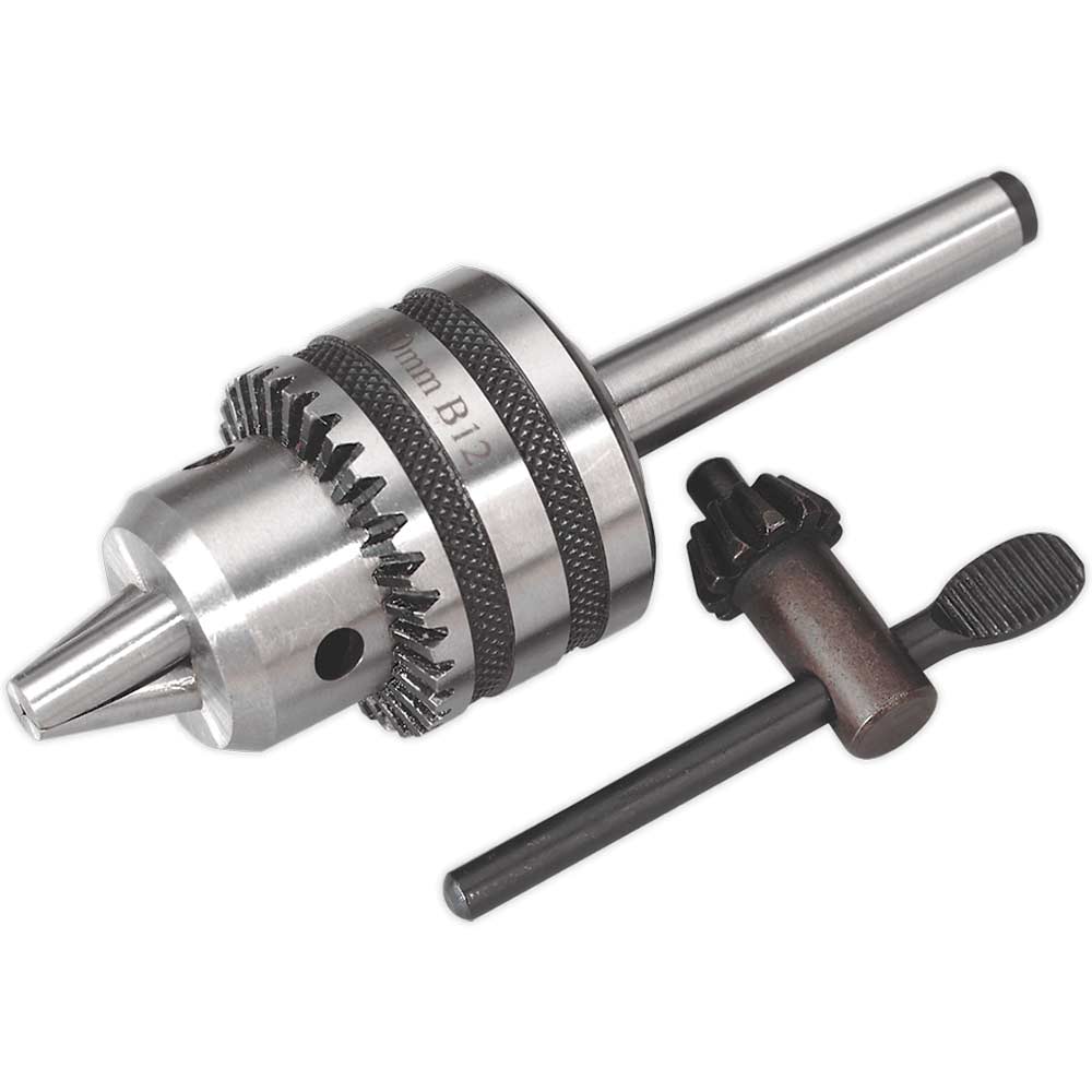 Image of Sealey MT1 Tailstock Chuck for SM2503 Mini Lathe