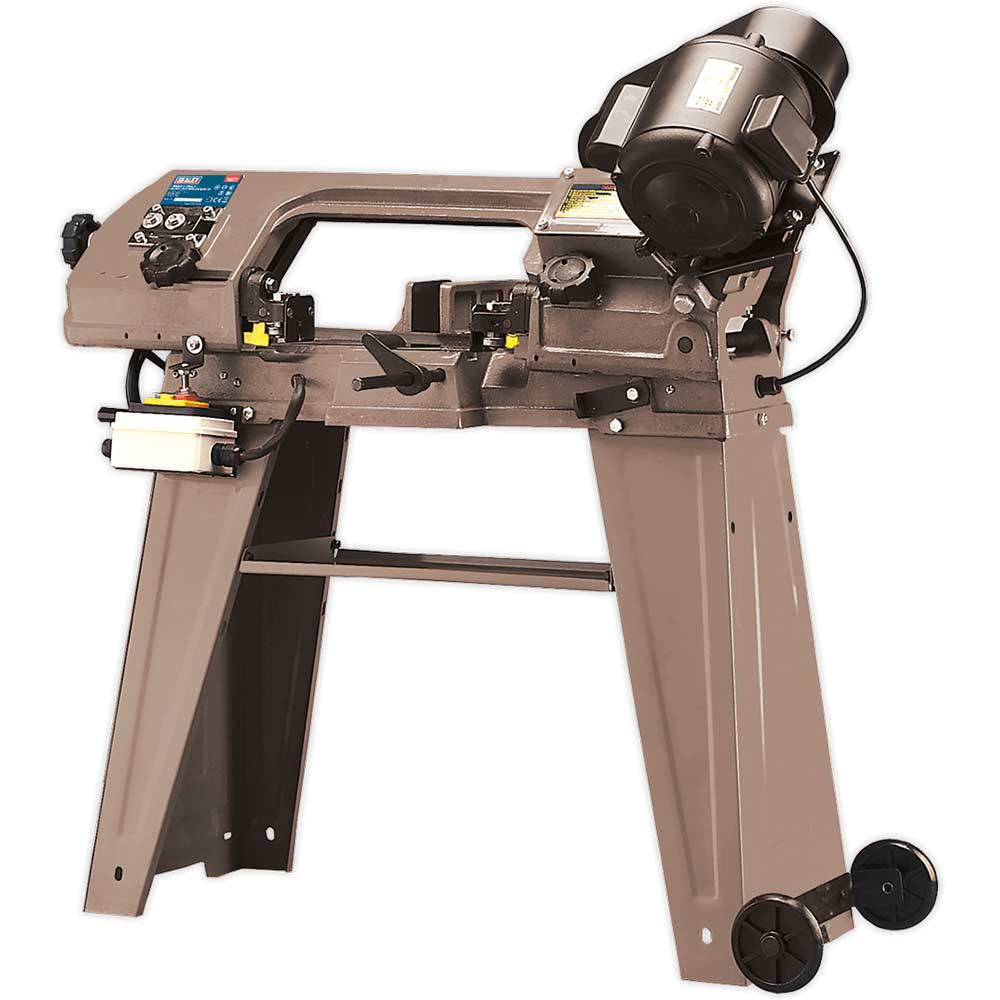 Sealey SM5 Metal Cutting Bandsaw on Wheeled Floor Stand 240v