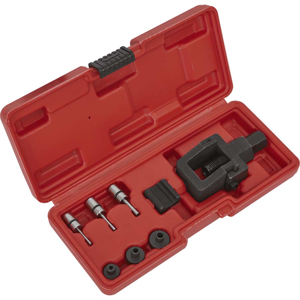 Sealey Heavy Duty Motorcycle Chain Splitter and Riveting Tool Kit
