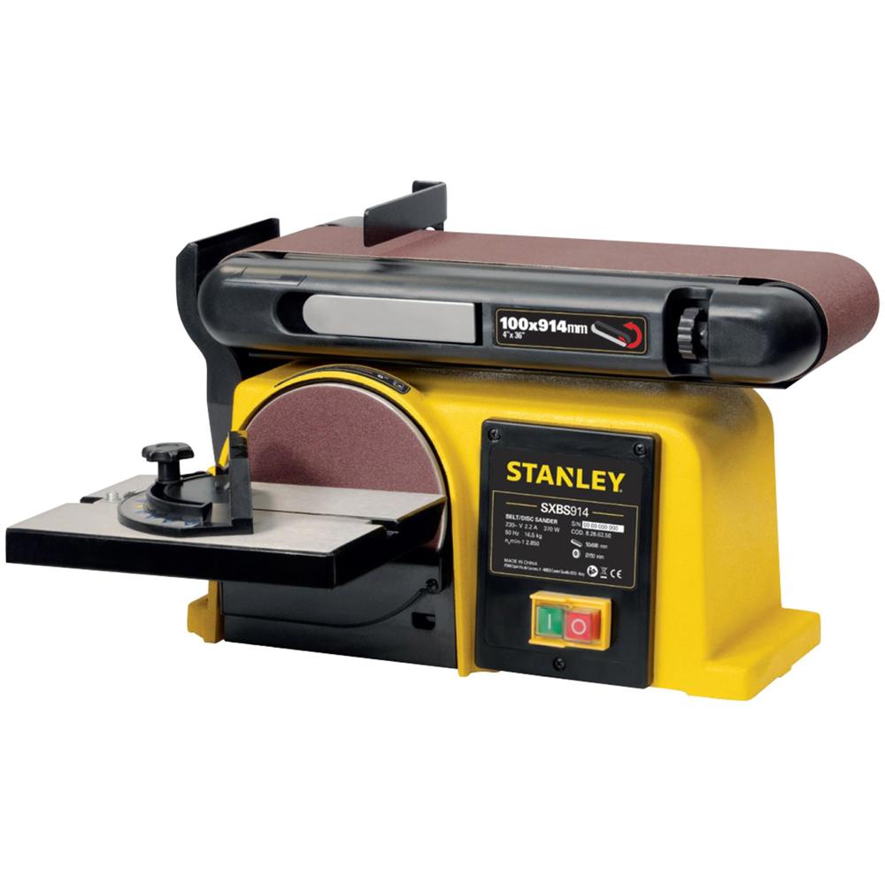 Stanley SXBS914E Belt and Disc Sander 240v