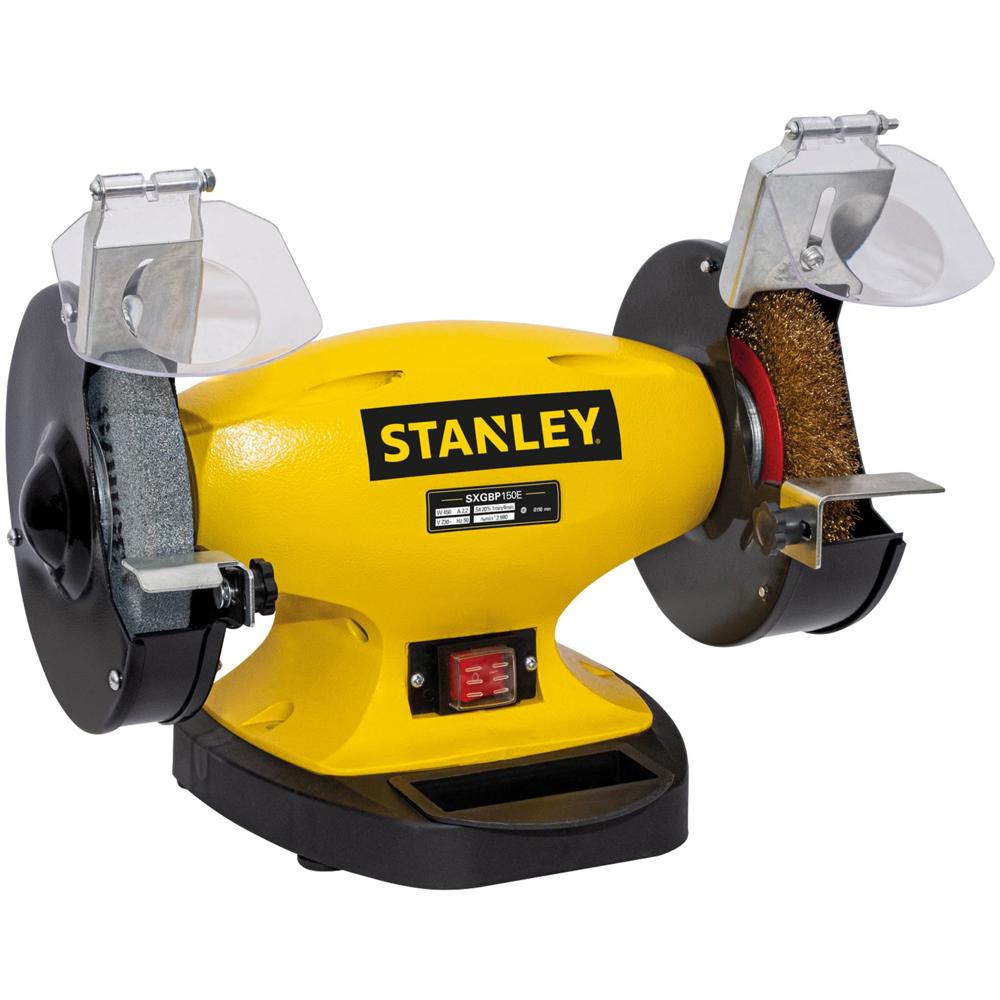 Stanley SXGB150E Bench Grinder and Wire Wheel 150mm 240v