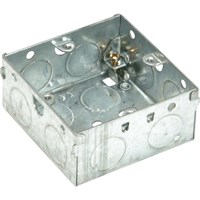 SMJ Single Socket Metal Back Box Price Comparisons | Compare The Build