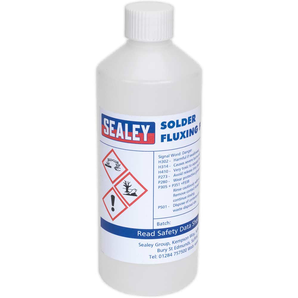 Sealey Solder Fluxing Fluid 500ml