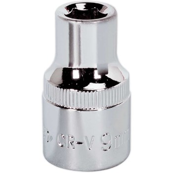 Sealey 1/2" Drive Hexagon WallDrive Socket Metric