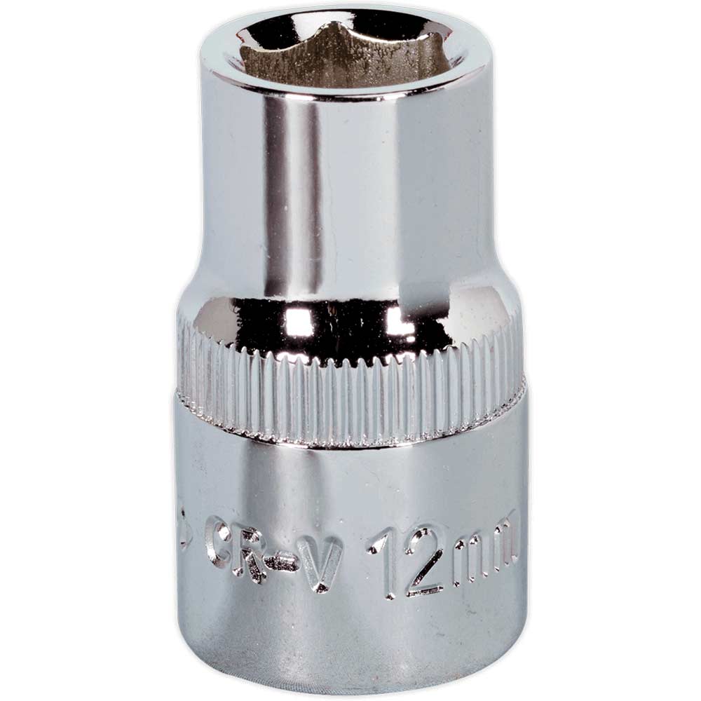 Photos - Bits / Sockets Sealey 1/2" Drive Hexagon WallDrive Socket Metric 1/2" 12mm SP1212 